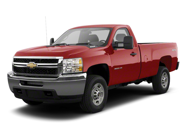 2012 Chevrolet Silverado 2500 HD Work Truck in Blue Granite Metallic — front three-quarter view