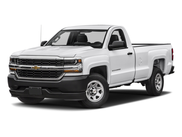 2017 Chevrolet Silverado 1500 Work Truck in White — front three-quarter view