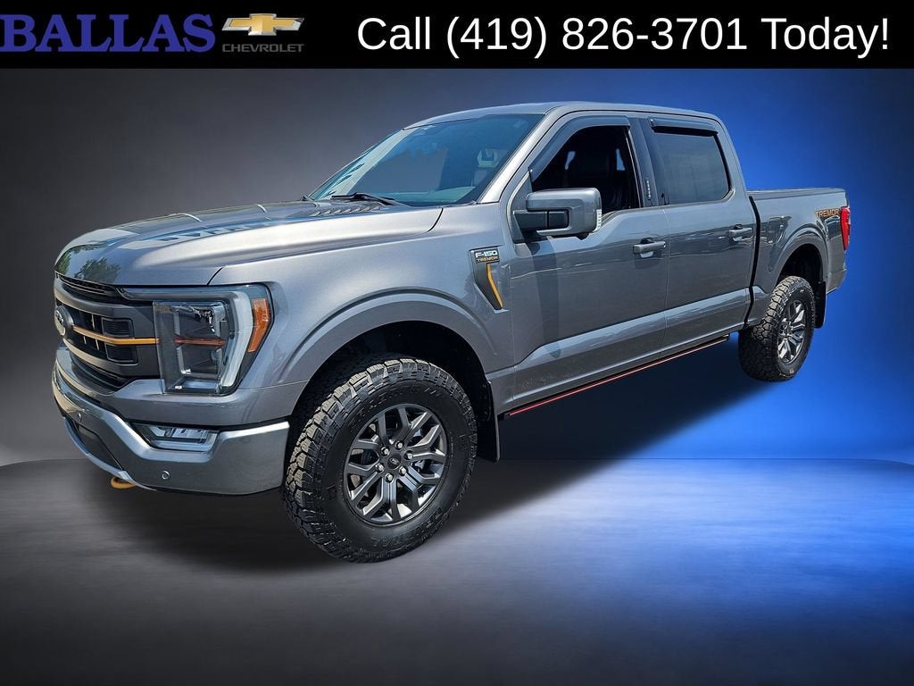 2023 Ford F-150 Tremor in Gray — front three-quarter view