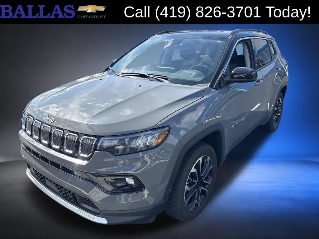 2022 Jeep Compass Limited in Other — front three-quarter view