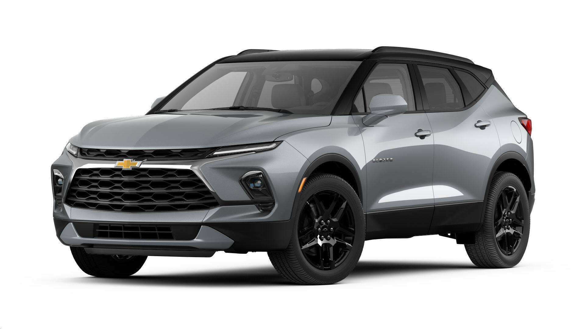 2026 Chevrolet Blazer 2LT in Sterling Gray Metallic — front three-quarter view