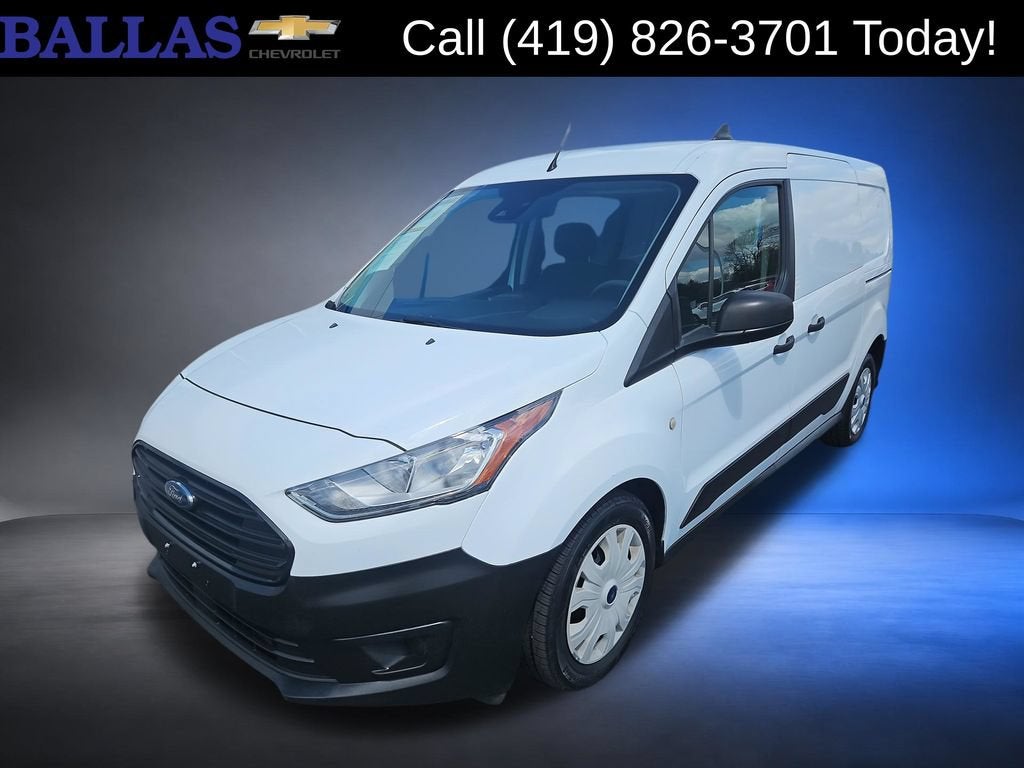 2019 Ford Transit Connect XL in Silver — front three-quarter view